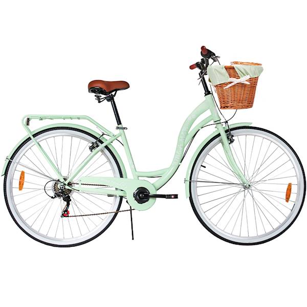 Jízdní kolo - Městské kolo - DÁMSKÉ - MalTrack CITY BIKE 28 "SS MINT DREAMER - 6S (6 rychlostí)