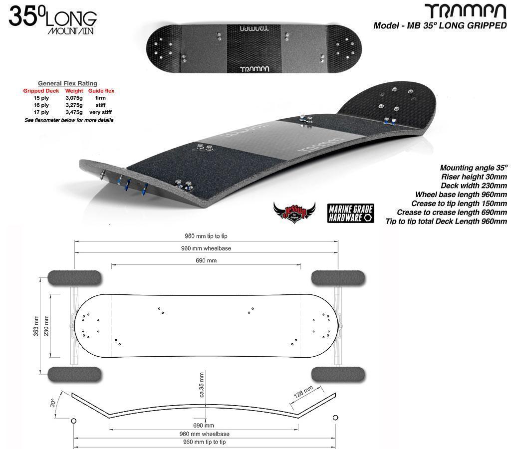 Deck Wing Trampa (10 inch)
