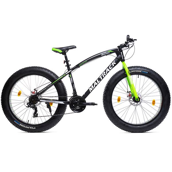 (PO TESTU) Jízdní kolo - Horské kolo - PÁNSKÉ - MalTrack FATBIKE JAGURA 26"