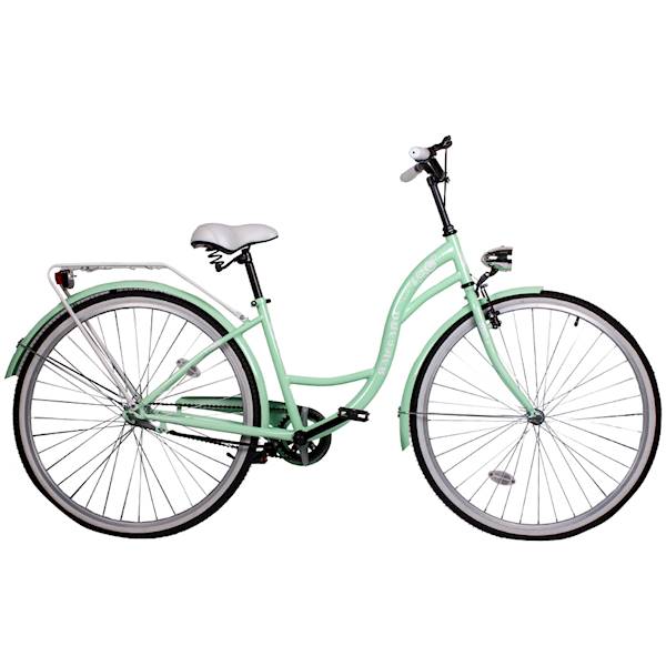 Jízdní kolo - Městské kolo - DÁMSKÉ - MalTrack CITY BIKE 28 "SS MINT DREAMER