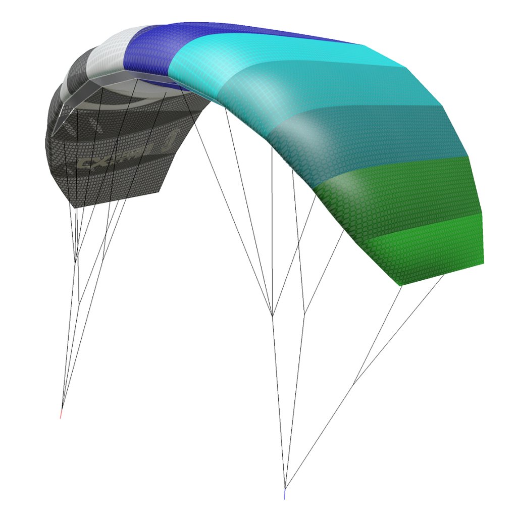 Kite CROSSKITES AIR (1,2až2,5m)