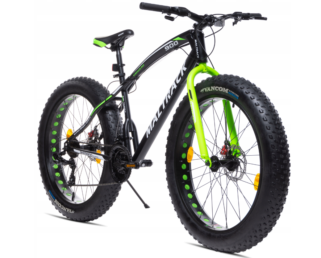(PO TESTU) Jízdní kolo - Horské kolo - PÁNSKÉ - MalTrack FATBIKE JAGURA 26"