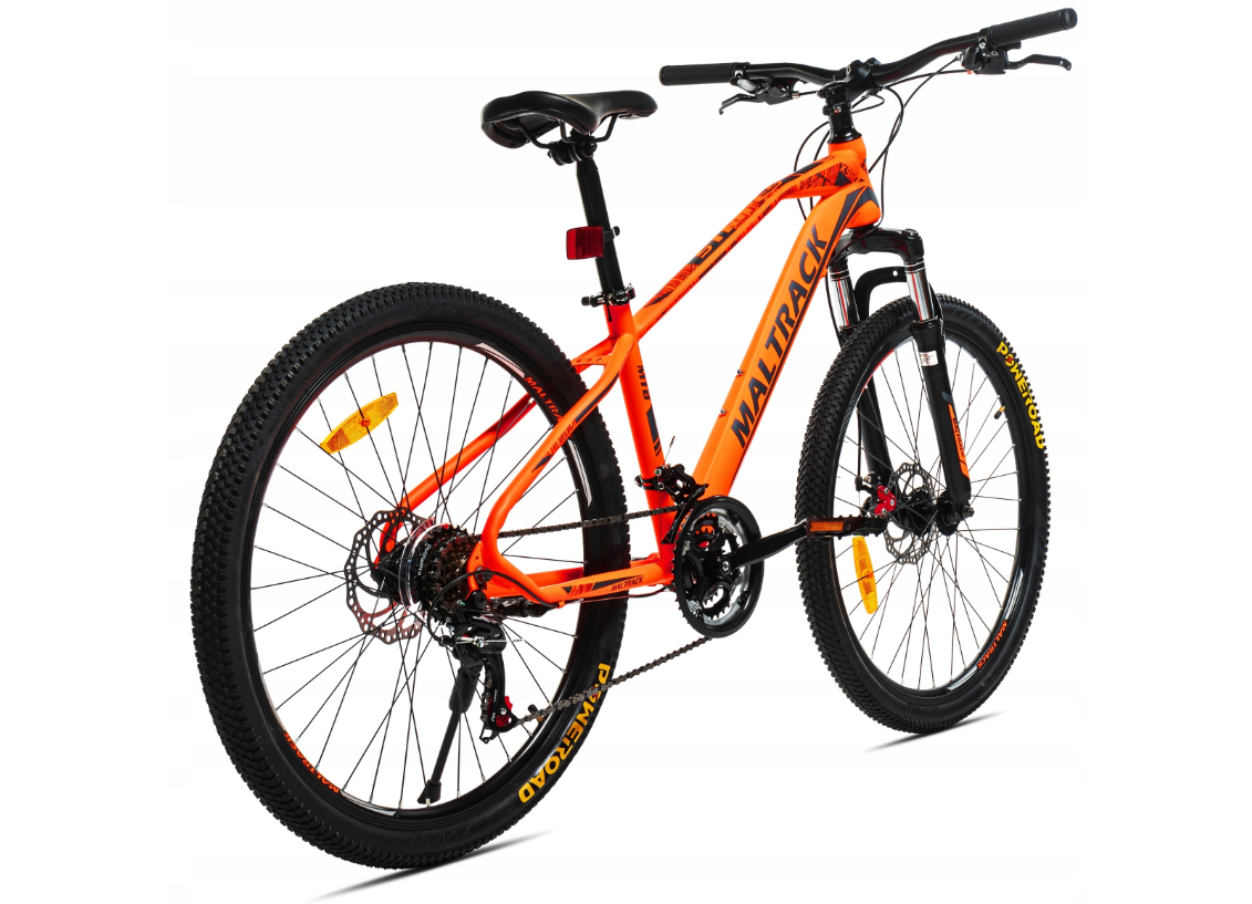 Jízdní kolo - Horské kolo - PÁNSKÉ - MalTrack STRIPES ORANGE 26"