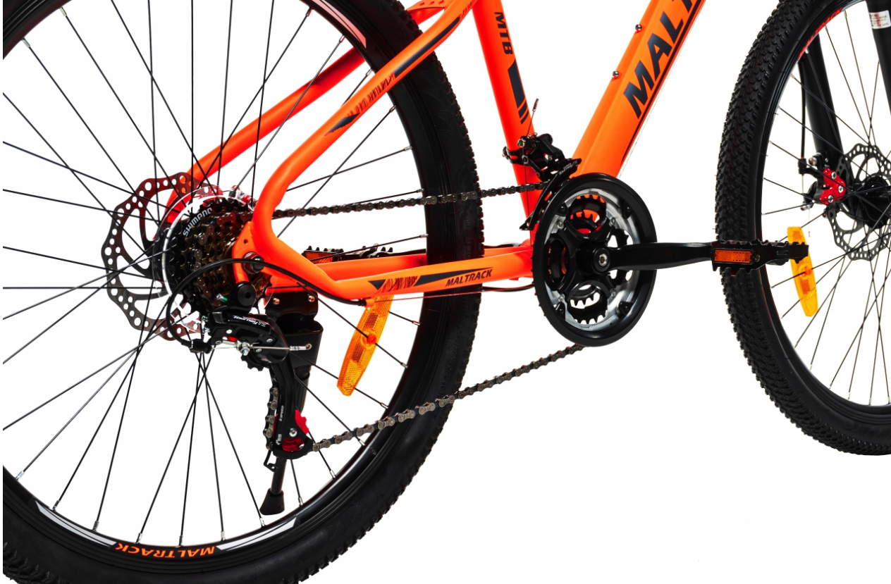 Jízdní kolo - Horské kolo - PÁNSKÉ - MalTrack STRIPES ORANGE 26"