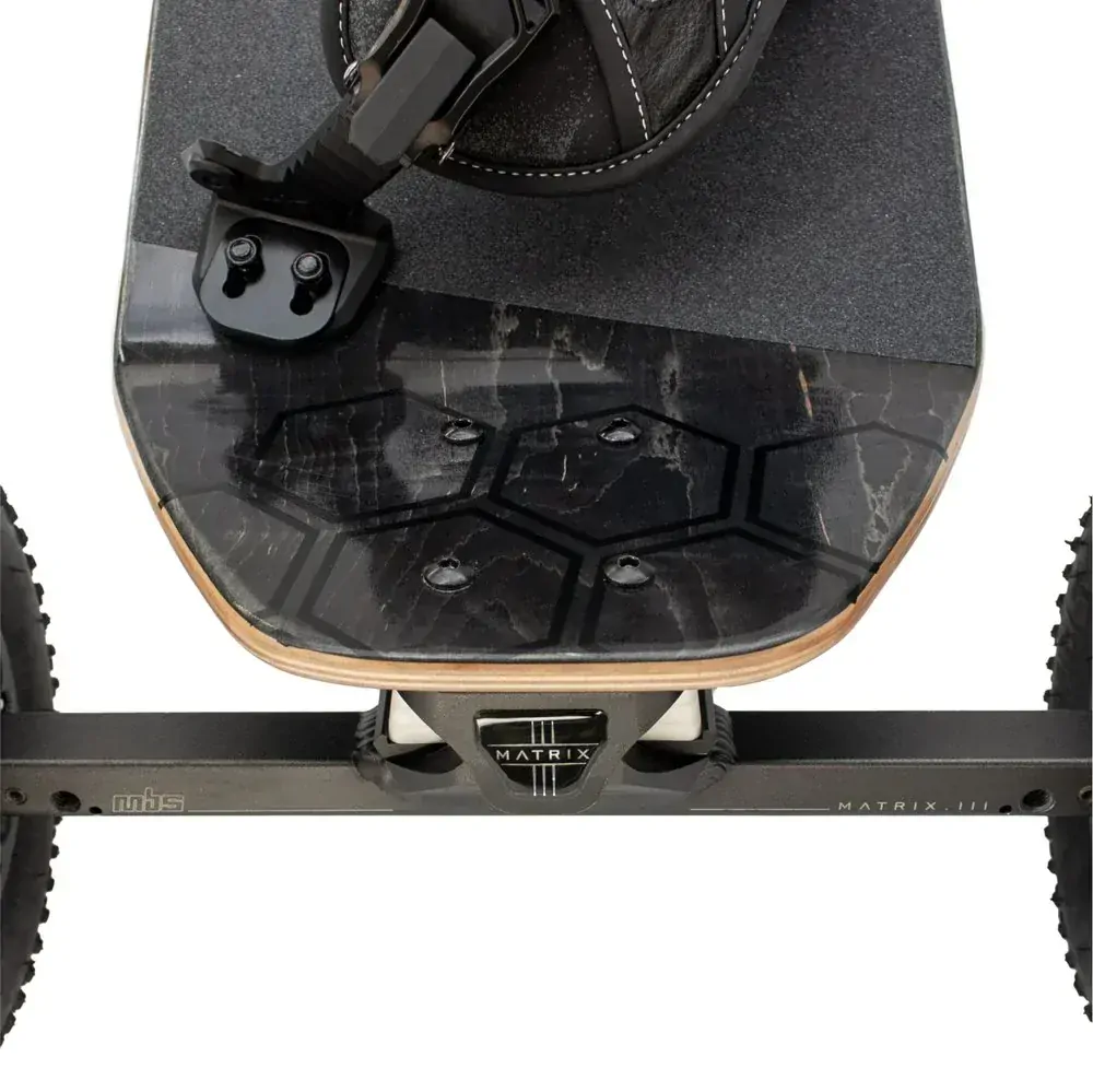 Mountainboard MBS Comp 95 Silver Hex (6600g)