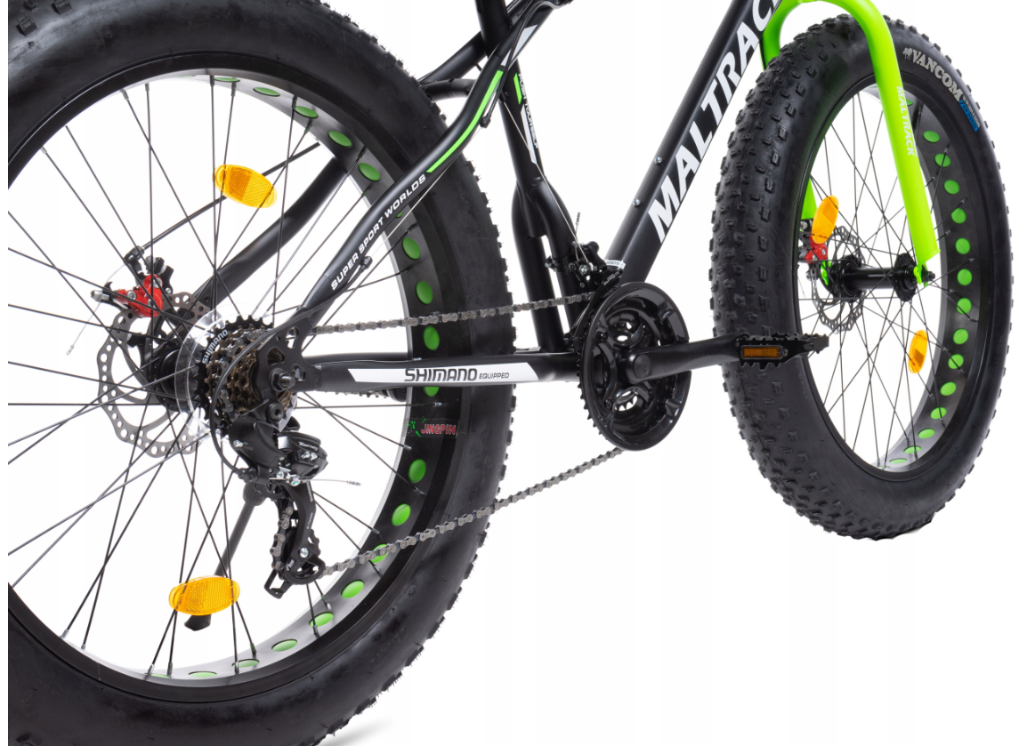 (PO TESTU) Jízdní kolo - Horské kolo - PÁNSKÉ - MalTrack FATBIKE JAGURA 26"